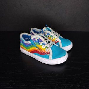 Keds Be The Change Shoes Kid's Size 4M Rainbow